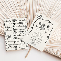 Whimsical Hand Drawn Geburtstagspartei