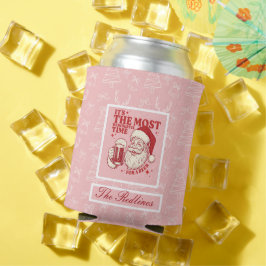 Whimsical Hand Gezeichnet Weihnachten Dosenkühler