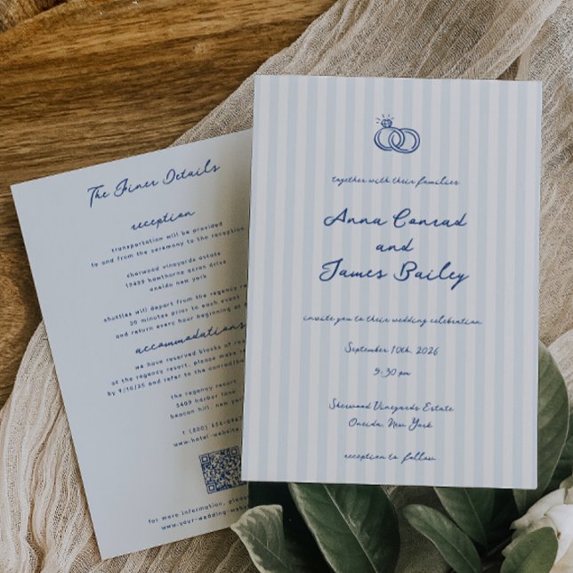 Whimsical Handwriting Einladung (Von Creator hochgeladen)