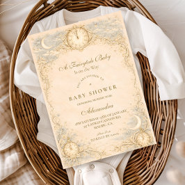 Whimsical Heirloom Baby Shower Einladung