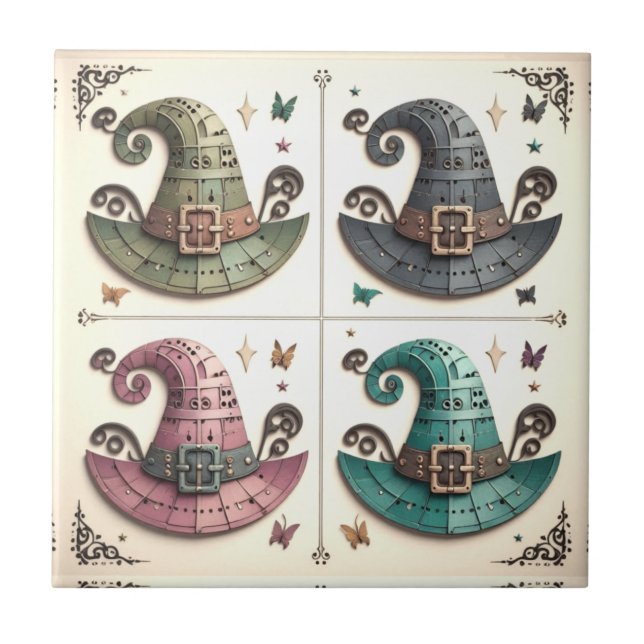 Whimsical Hexen Fliese (Vorderseite)