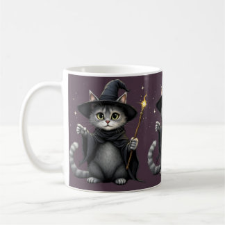 Whimsical Hexenkatze Tasse