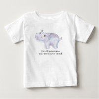 Whimsical Hippopotamus - Aquarelldruck