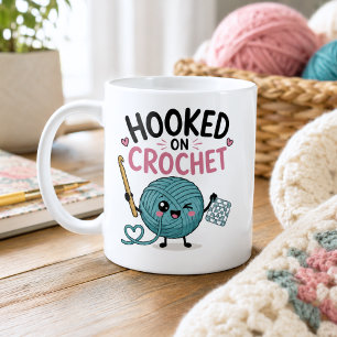 Whimsical Hooked on Crochet Kaffeetasse