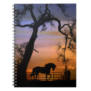 Whimsical Horse Notebook Notizblock