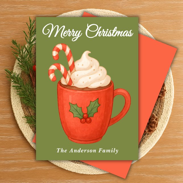 Whimsical Hot Cocoa mit Candy Canes Weihnachten (Von Creator hochgeladen)