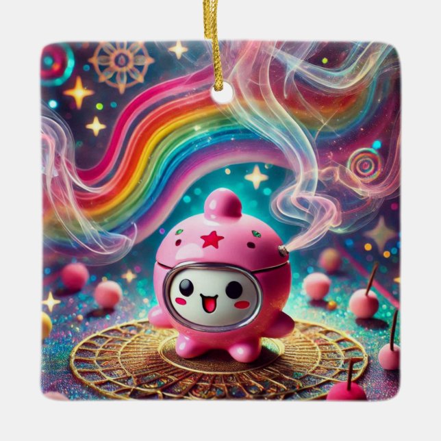 Whimsical Incense Companion Ornament (Vorderseite)