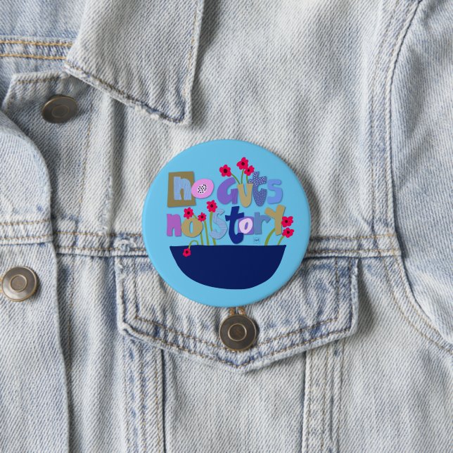 Whimsical inspirierendes Anführungshandschreiben Button (Beispiel)