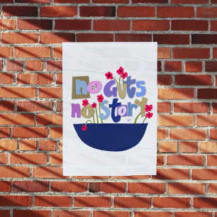 Whimsical inspirierendes Anführungshandschreiben Poster