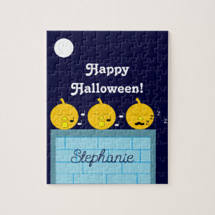 Whimsical Jack-o'-Lanterns Puzzle