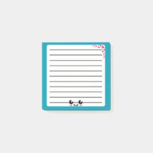 Whimsical Kawaii Post-It Notepad