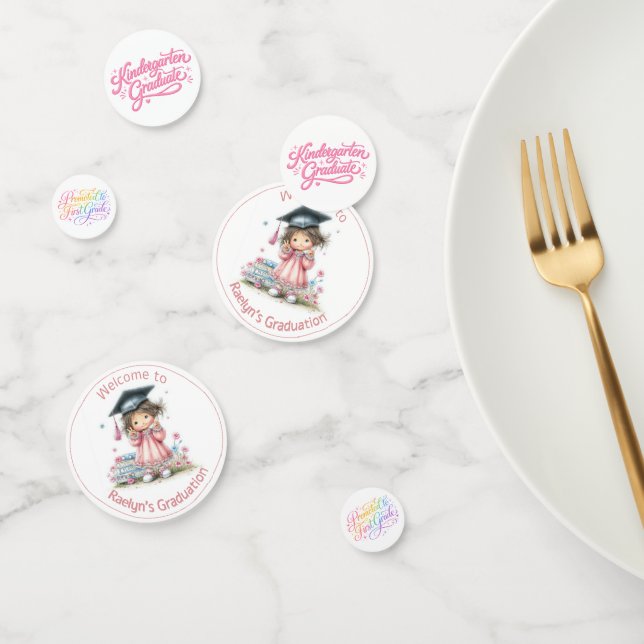 Whimsical Kindergarten Graduation Celebration  Konfetti (Gruppe)