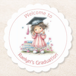 Whimsical Kindergarten Graduation Celebration Untersetzer