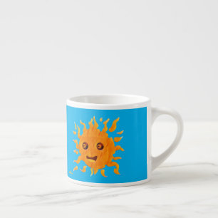 Whimsical Lächeln Sun Espressotasse
