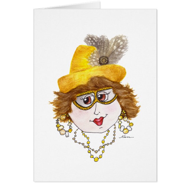 Whimsical Lady auf einer Meeresfrüchte-Diät (Vorne)