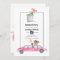 Whimsical Las Vegas Junggeselinnen-Abschied Einlad