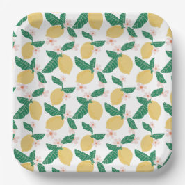 Whimsical Lemon Party Pappteller