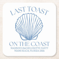 Whimsical letzten Toast an der Küste