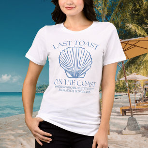 Whimsical letzten Toast an der Küste Tri-Blend Shirt