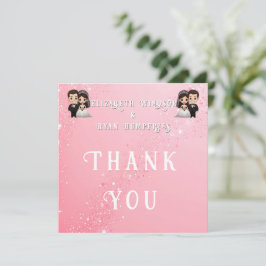 "Whimsical Light Pink Wedding Einladungen Glitzern