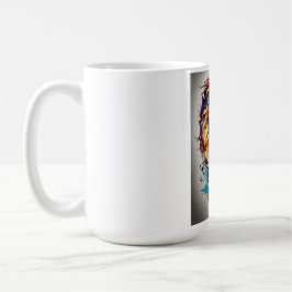 Whimsical Lion Watercolor Tasse