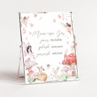 Whimsical Little Fairy Baby Dusche Mama Osa Bar