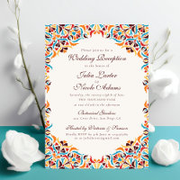 Whimsical Luxury Elfenbein Floral Hochzeitsempfang