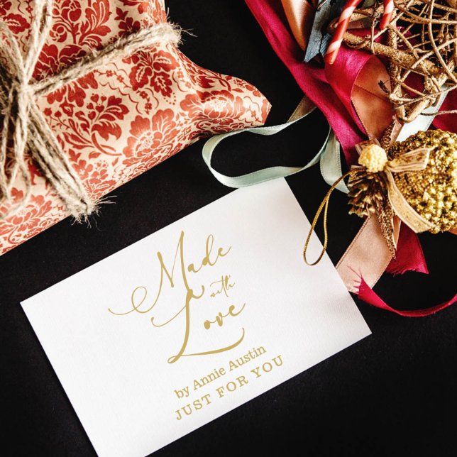 Whimsical Made with Liebe for Business Gummistempel (Von Creator hochgeladen)