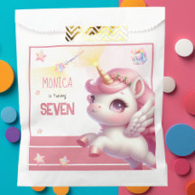 Whimsical Magic Pastel Unicorn Kindergeburtstag