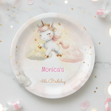 Whimsical Magic Pastel Unicorn Kindergeburtstag