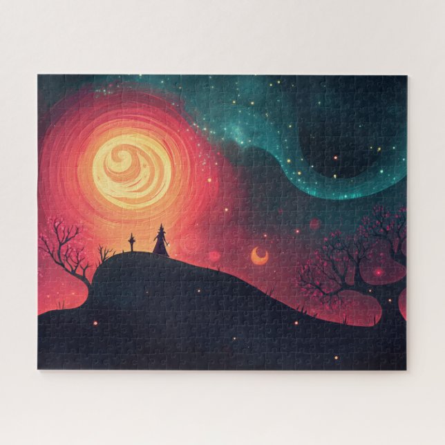 Whimsical Magic World Puzzle (Horizontal)