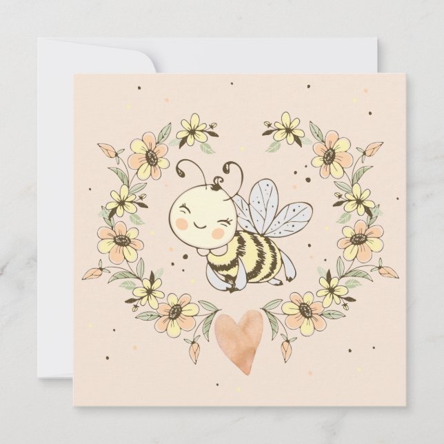 Whimsical Mama to bee Baby Shower Einladung (Vorderseite)