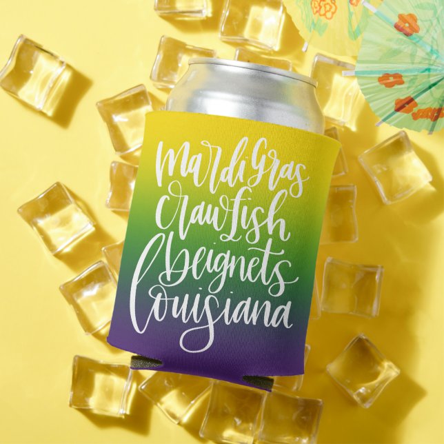 Whimsical Mardi Gras Party Keepake Dosenkühler (In Situ Sommer)