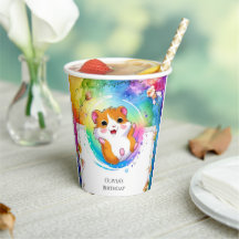 Whimsical Meadow Hamster Geburtstag