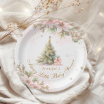Whimsical Merry Little Baby Dusche Pink Gold Pappteller<br><div class="desc">Whimsical Merry Little Baby Dusche Pink goldene Papier Teller Matching Artikel zur Verfügung.</div>