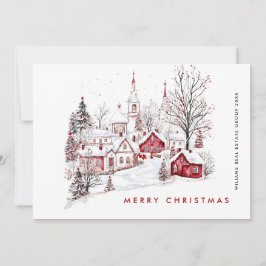 Whimsical Minimalistisch Country Weihnachten Unter