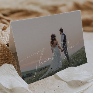 Whimsical Minimalistisches Skript geklappt Danke K