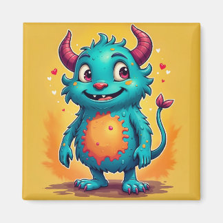 Whimsical Monster Magnet