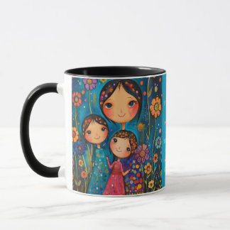 Whimsical Motherhood Tasse mit Inspiration Zitat