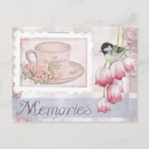 Whimsical Mother's Day Scrapbook Journal-Erinnerun Postkarte