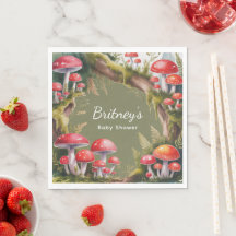 Whimsical Mushroom Baby Shower