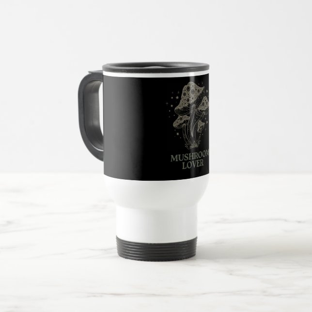 Whimsical Mushroom Design Tasse (Vorderseite Links)