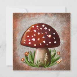 Whimsical Mushroom & Fungi Motif – Nature-Inspired