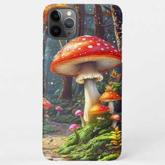 Whimsical Mushroom Slim Phone Case - iPhone 11Pro Max Hülle