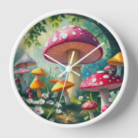 Whimsical Mushrooms verzauberter Wald