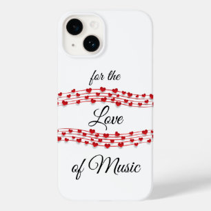 Whimsical music "For the Liebe of music" Case-Mate iPhone 14 Hülle