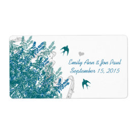 Whimsical Musical Vintag Birds Save the Date