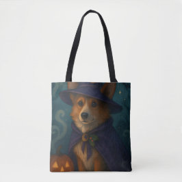 Whimsical Mystical Corgi verzauberter Mondlichtwal
