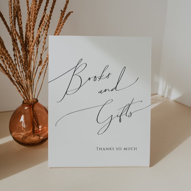 Whimsical Neutral Baby Duschbücher und Geschenke Sockelschild (Von Creator hochgeladen)