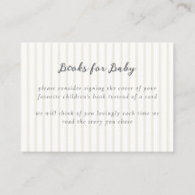 Whimsical Neutral Baby Shower Books for Baby